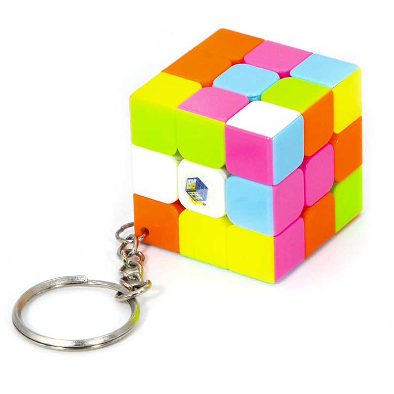 Брелок Кубик Рубика Pink 3x3 Yuxin Keychain (33 мм) — купить в  интернет-магазине «Кубмаркет»