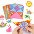 Оригами набор поделок фигурок из цветной бумаги 54 листа