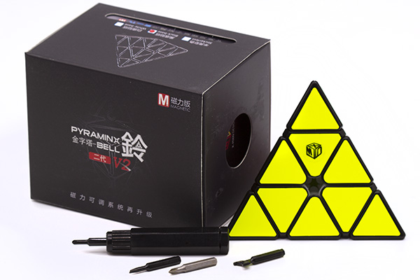 MoFangGe X-Man Bell Pyraminx V2 Magnetic